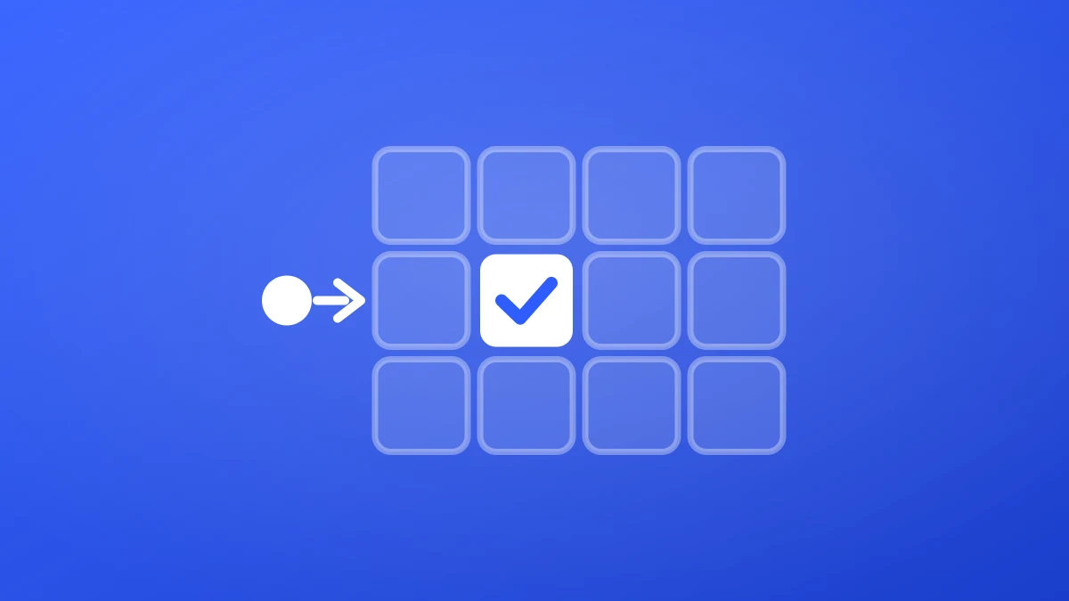 A call being written straight into one slot of an existing calendar grid