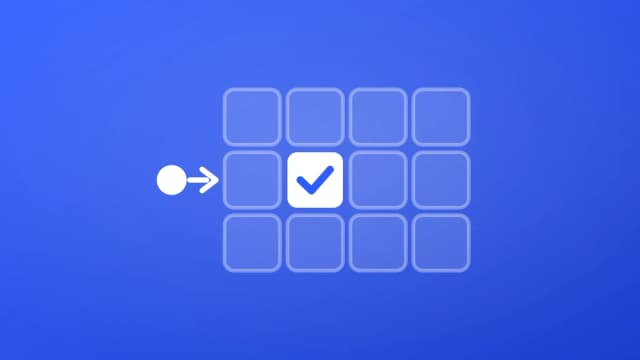 A call being written straight into one slot of an existing calendar grid